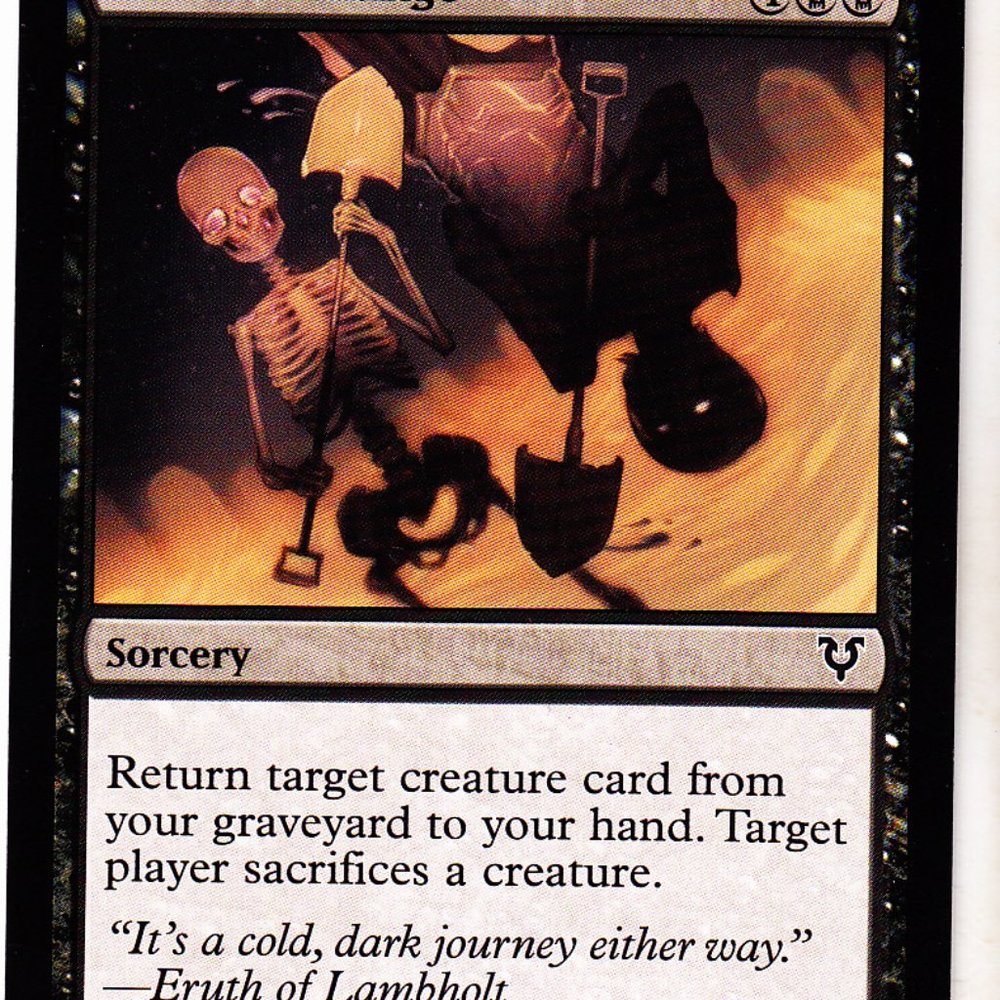 Grave Exchange - Black - Sorcery - Magic the Gathering Trading Card